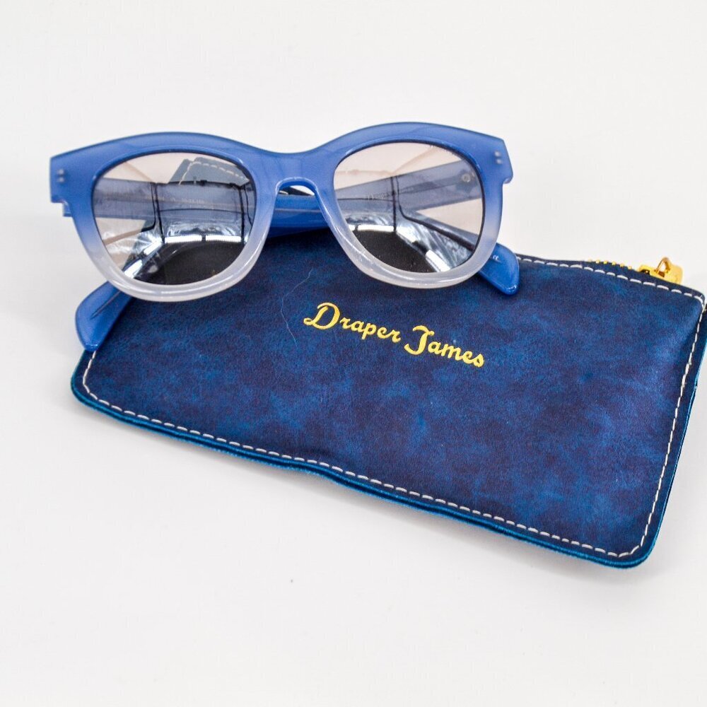 Draper James Stella SU0008 Ombre Sunglasses Blue